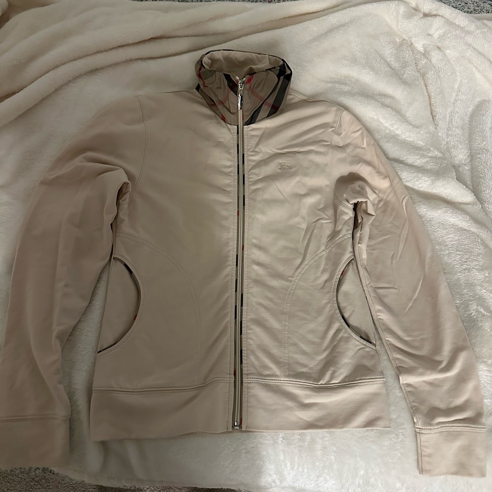 Burbery zip up jacket